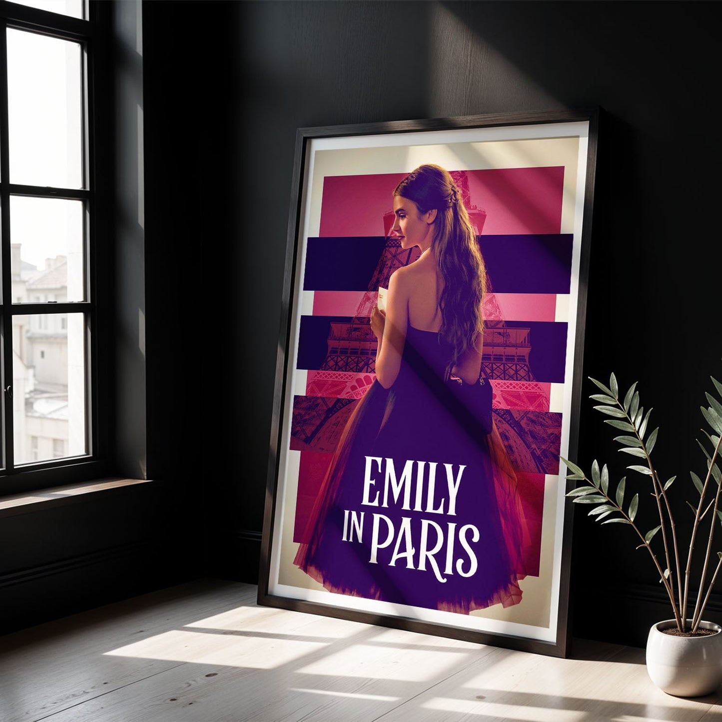 Flex Designs Poster Emily in Paris 8 x 10" Home Goods - TV Show 2020 TV Show Poster