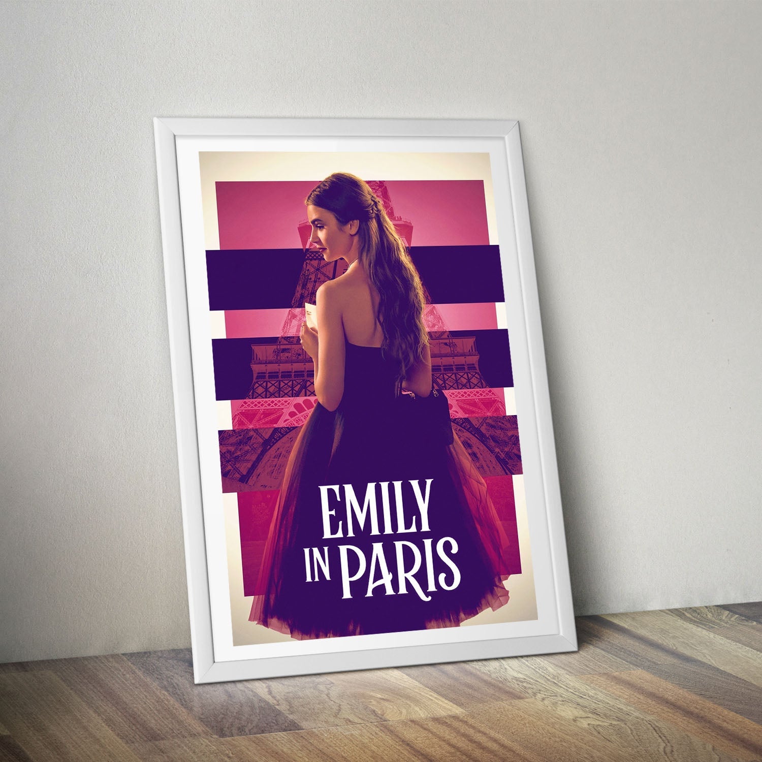 Flex Designs Poster Emily in Paris 8 x 10" Home Goods - TV Show 2020 TV Show Poster