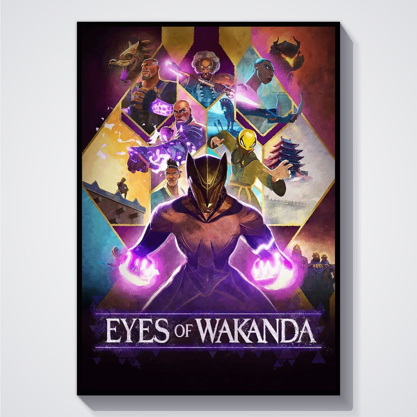 Flex Designs Poster Eyes of Wakanda 5 x 7" Home Goods - Movie 2025 Movie Poster