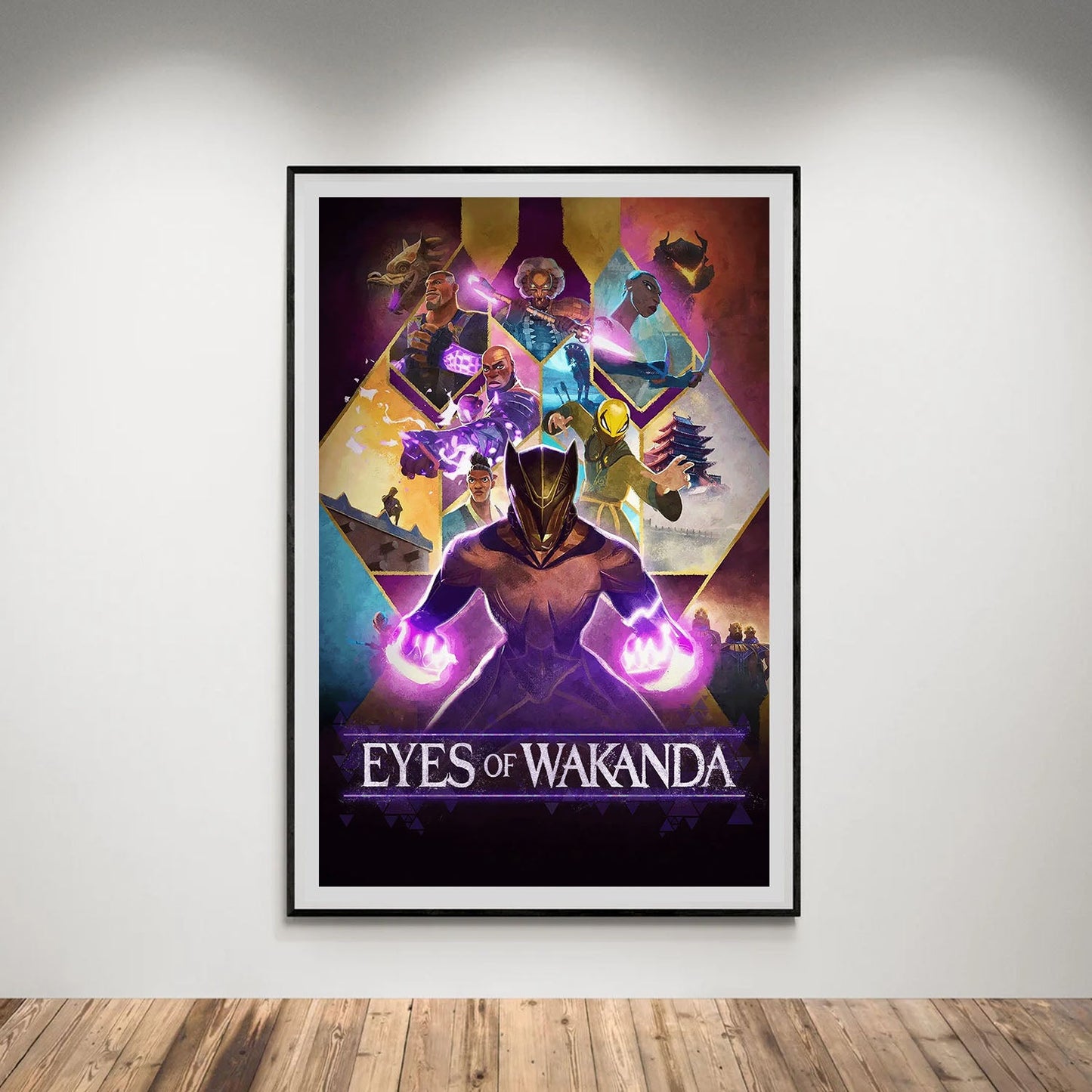 Flex Designs Poster Eyes of Wakanda 5 x 7" Home Goods - Movie 2025 Movie Poster