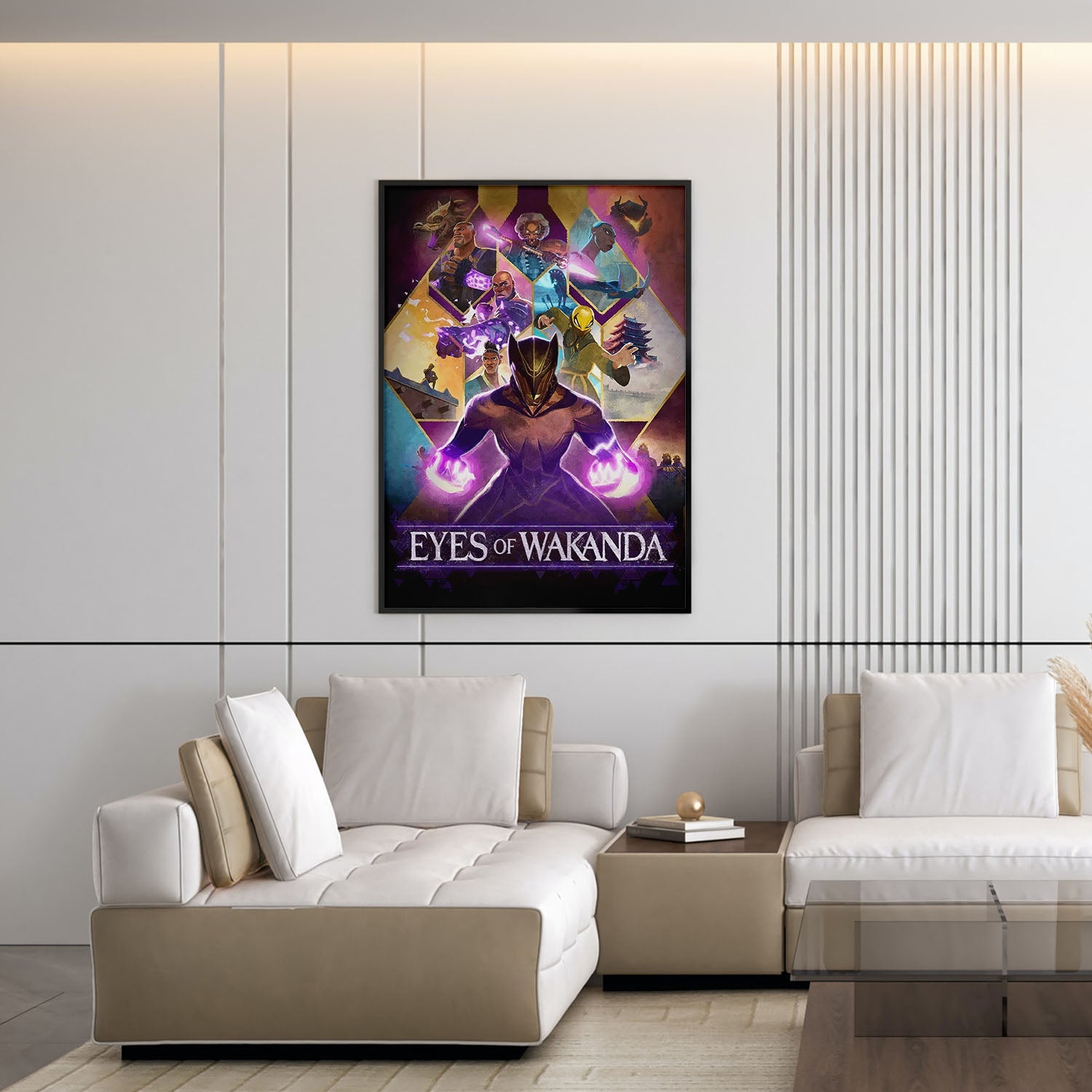 Flex Designs Poster Eyes of Wakanda 5 x 7" Home Goods - Movie 2025 Movie Poster