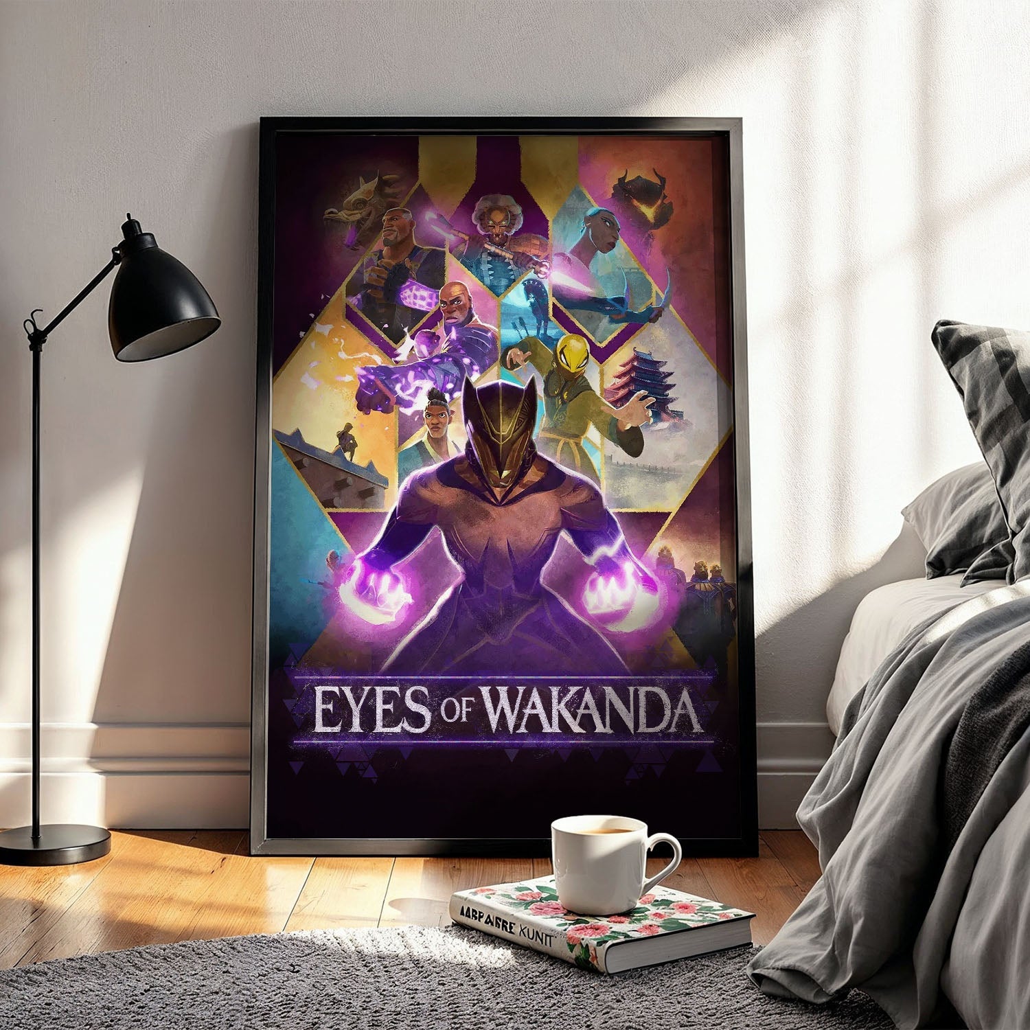 Flex Designs Poster Eyes of Wakanda 5 x 7" Home Goods - Movie 2025 Movie Poster