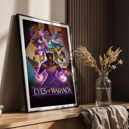 Flex Designs Poster Eyes of Wakanda 8 x 10" Home Goods - Movie 2025 Movie Poster