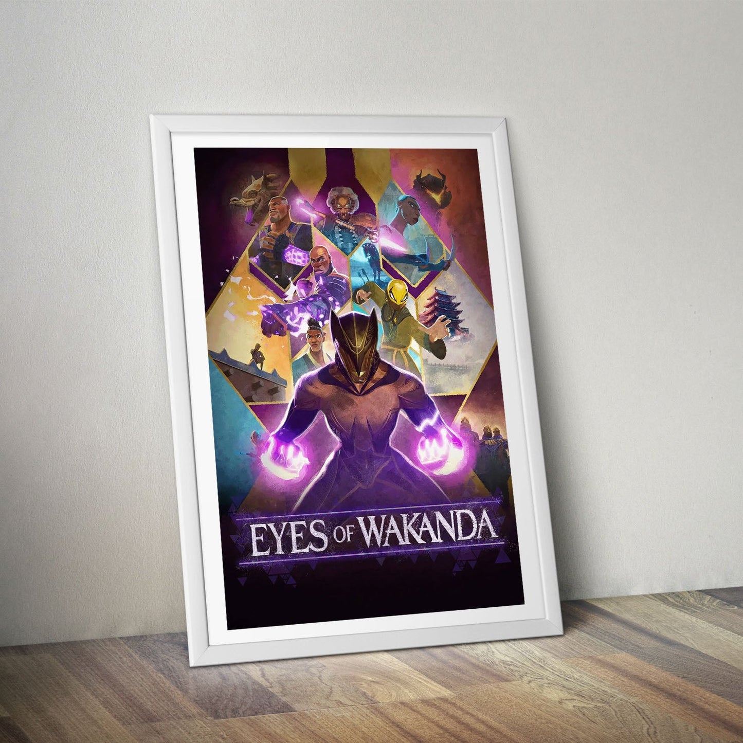 Flex Designs Poster Eyes of Wakanda 8 x 10" Home Goods - Movie 2025 Movie Poster