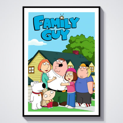 Flex Designs Poster Family Guy 8 x 10" Home Goods - TV Show 1999 TV Show Poster