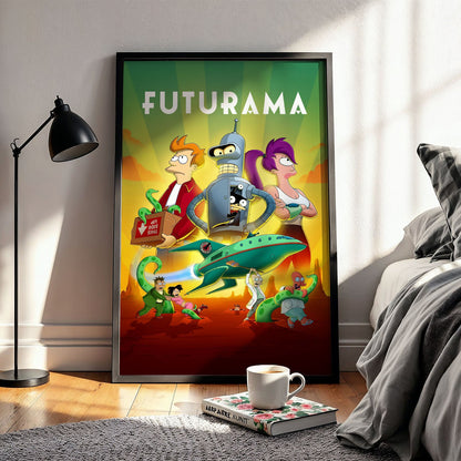 Flex Designs Poster Futurama 5 x 7" Home Goods - TV Show 1999 TV Show Poster