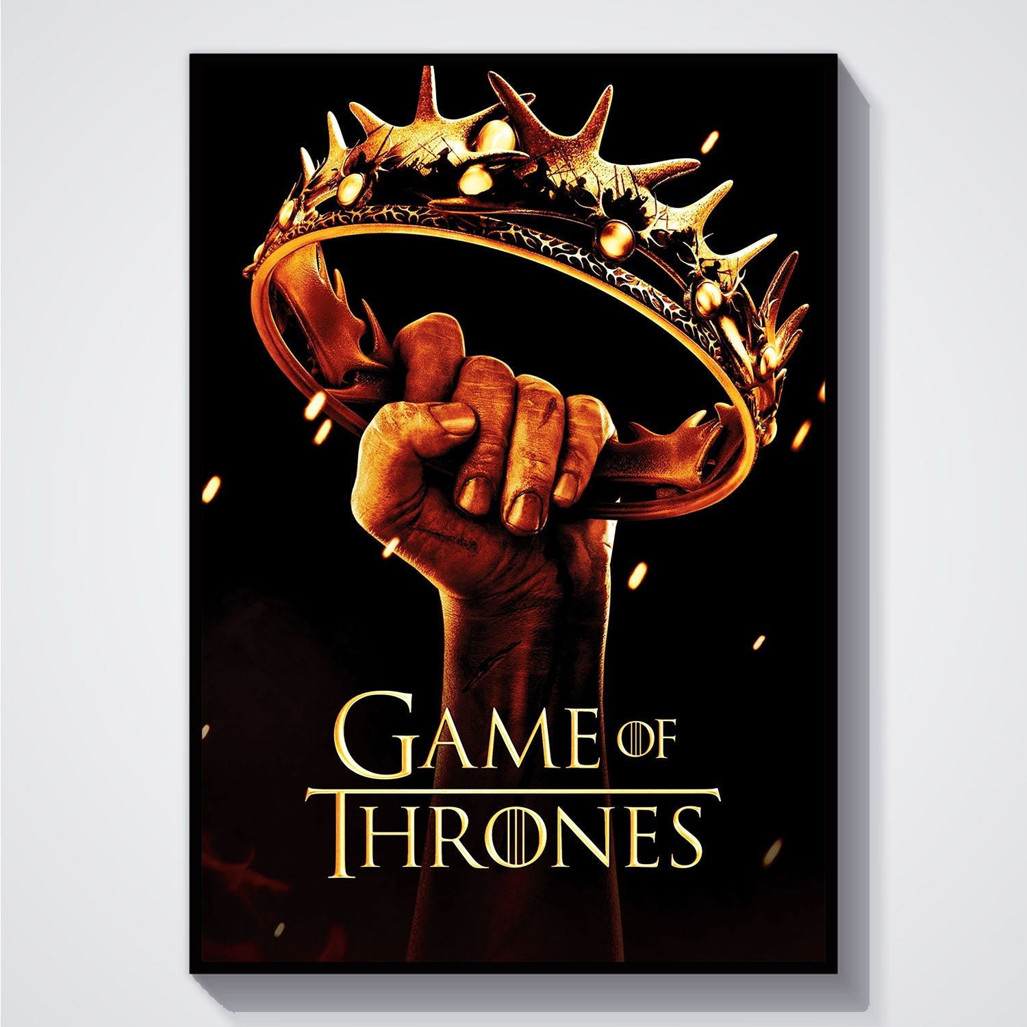 Flex Designs Poster Game of Thrones Cover 5 x 7" Home Goods - TV Show 2011 TV Show Poster
