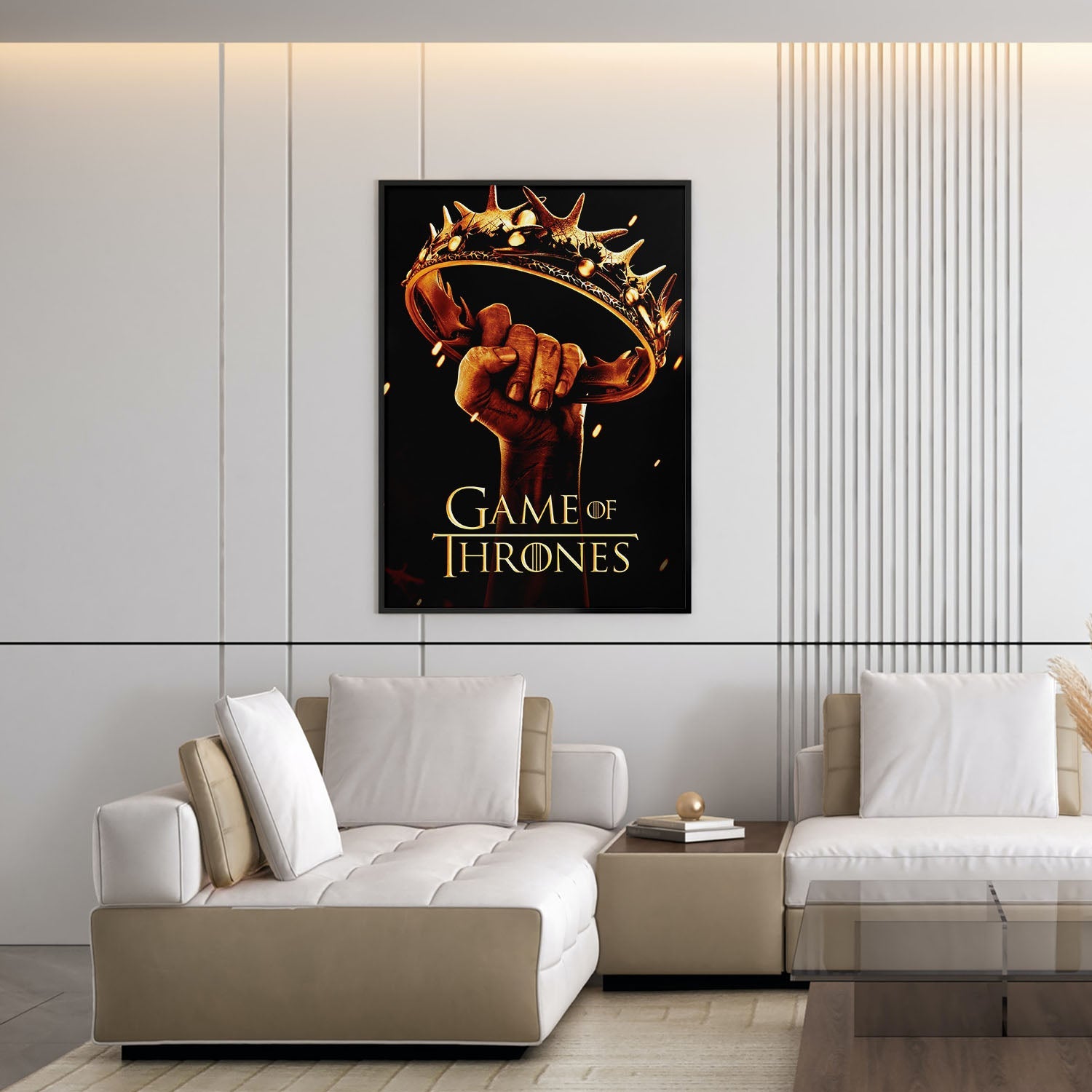 Flex Designs Poster Game of Thrones Cover 5 x 7" Home Goods - TV Show 2011 TV Show Poster