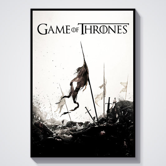 Game of Thrones Battlefield Minimalist TV Show Poster