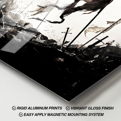 Game of Thrones Battlefield Minimalist TV Show Metal Poster
