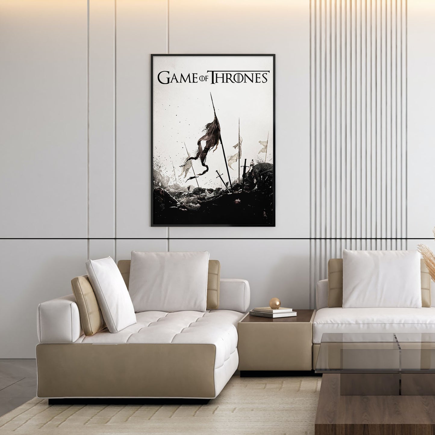 Game of Thrones Battlefield Minimalist TV Show Poster