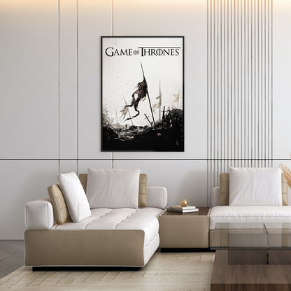 Game of Thrones Battlefield Minimalist TV Show Poster