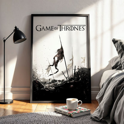 Game of Thrones Battlefield Minimalist TV Show Poster
