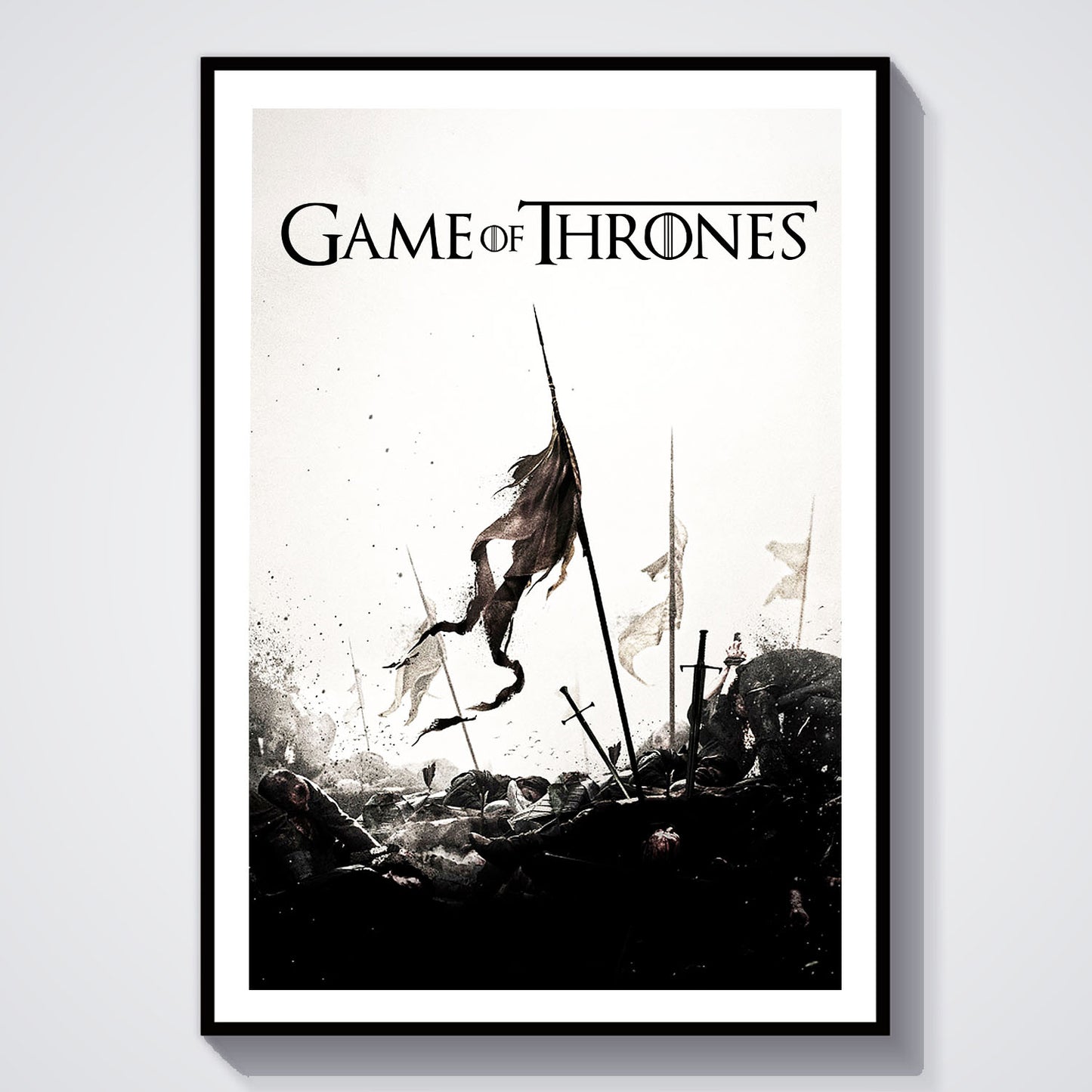 Game of Thrones Battlefield Minimalist TV Show Poster