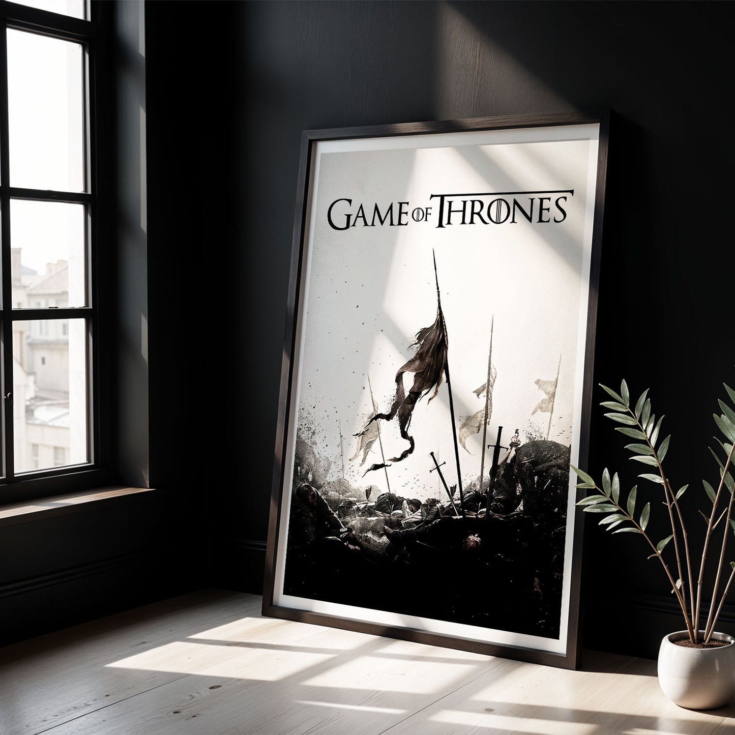 Game of Thrones Battlefield Minimalist TV Show Poster