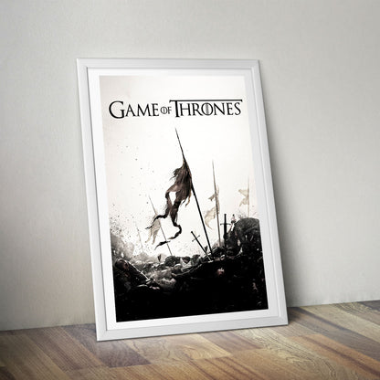 Game of Thrones Battlefield Minimalist TV Show Poster