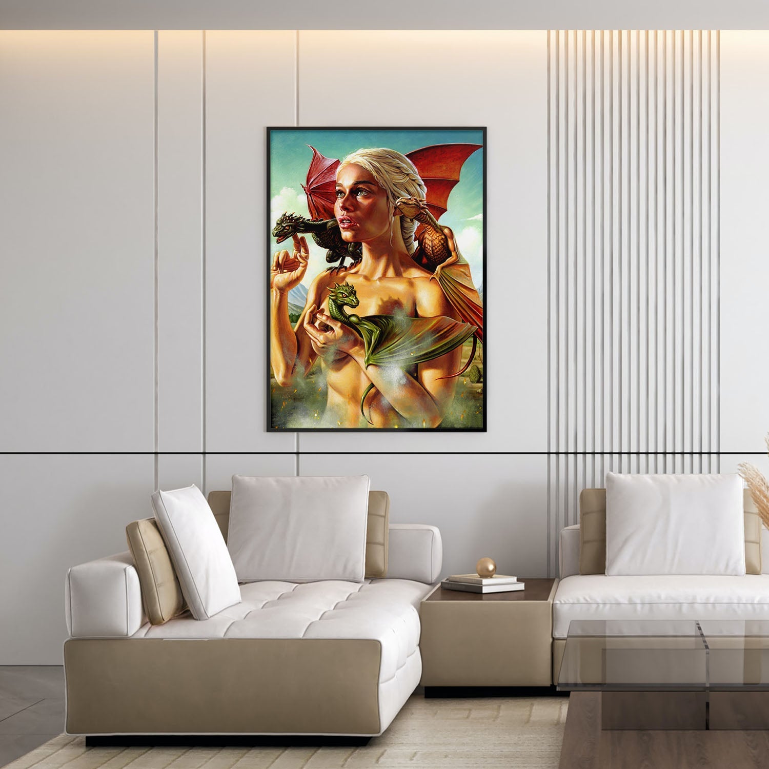 Flex Designs Poster Game of Thrones Mother of Dragons 5 x 7" Home Goods - TV Show 2011 TV Show Poster