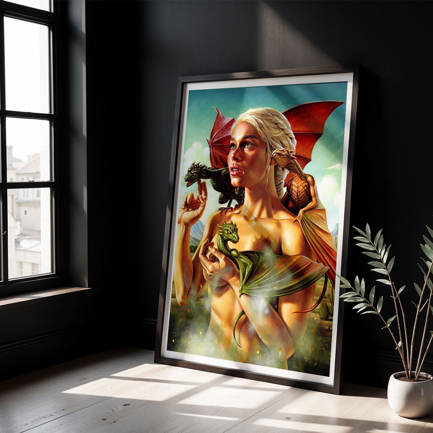Flex Designs Poster Game of Thrones Mother of Dragons 8 x 10" Home Goods - TV Show 2011 TV Show Poster