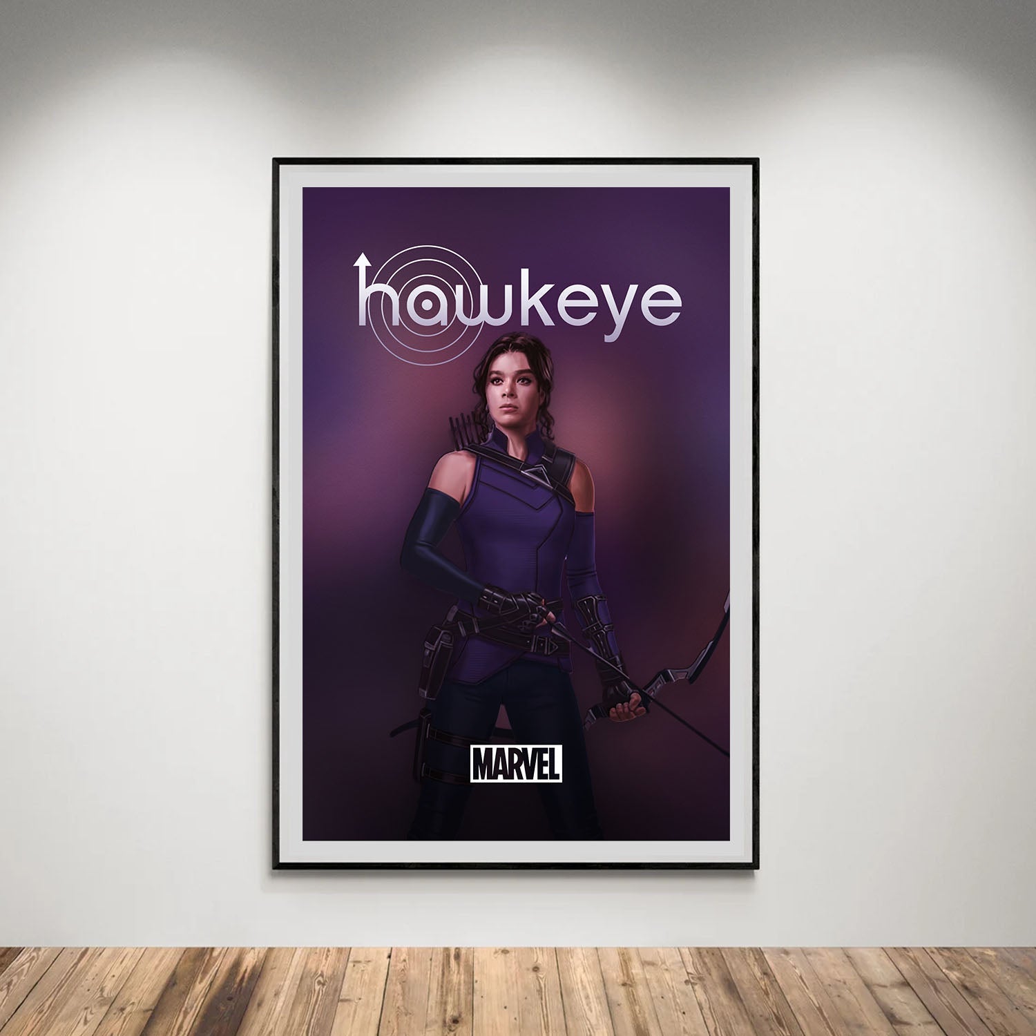Flex Designs Poster Hawkeye Hailey Minimalist 5 x 7" Home Goods - TV Show 2021 TV Show Poster