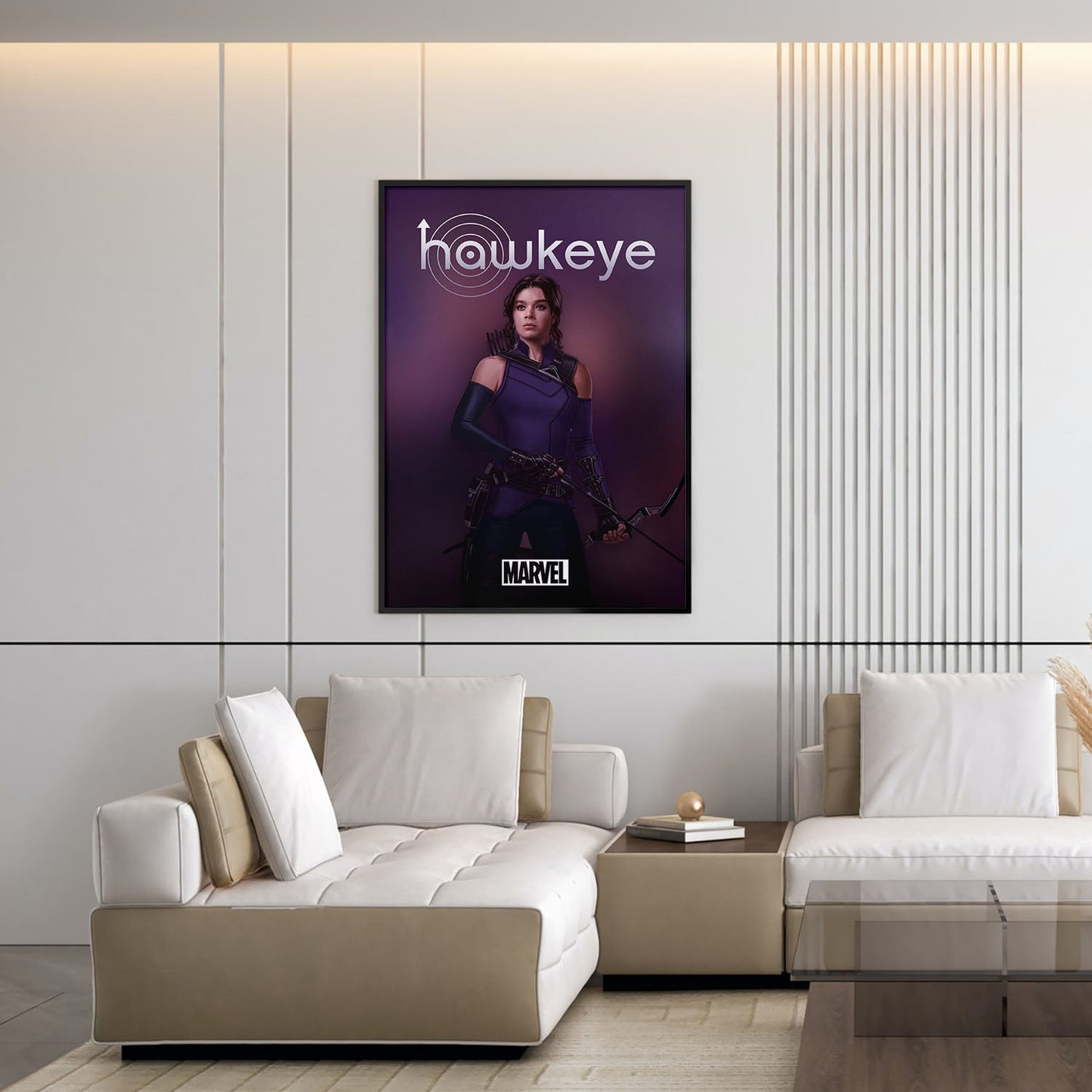 Flex Designs Poster Hawkeye Hailey Minimalist 5 x 7" Home Goods - TV Show 2021 TV Show Poster