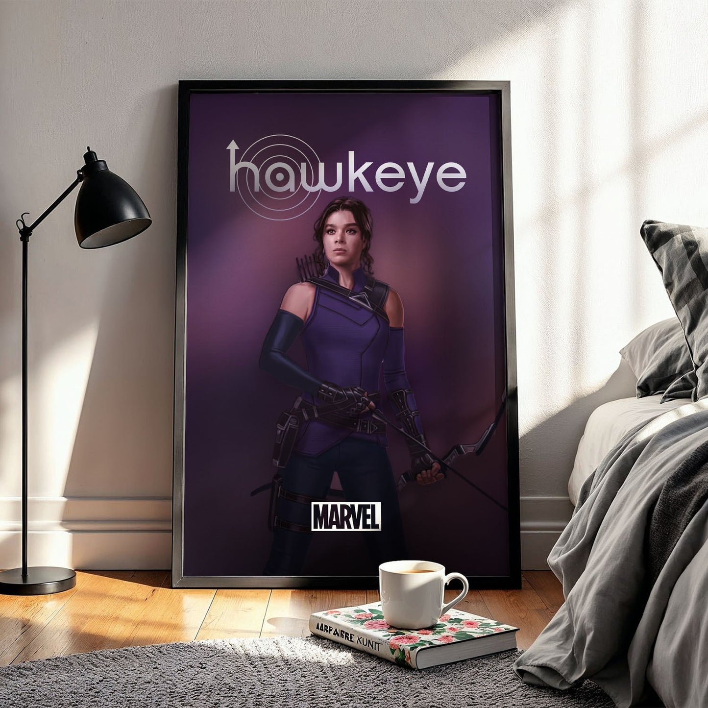 Flex Designs Poster Hawkeye Hailey Minimalist 5 x 7" Home Goods - TV Show 2021 TV Show Poster