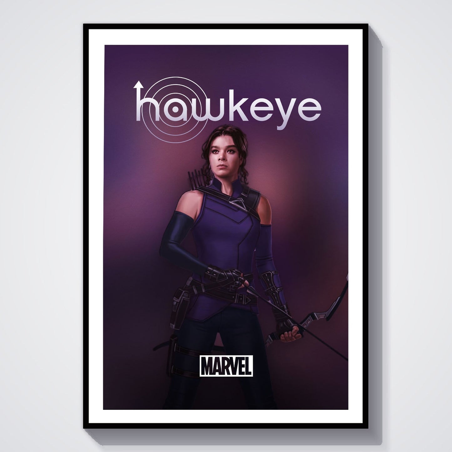 Flex Designs Poster Hawkeye Hailey Minimalist 8 x 10" Home Goods - TV Show 2021 TV Show Poster