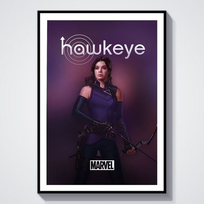 Flex Designs Poster Hawkeye Hailey Minimalist 8 x 10" Home Goods - TV Show 2021 TV Show Poster