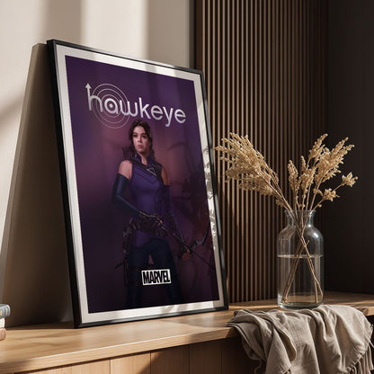 Flex Designs Poster Hawkeye Hailey Minimalist 8 x 10" Home Goods - TV Show 2021 TV Show Poster