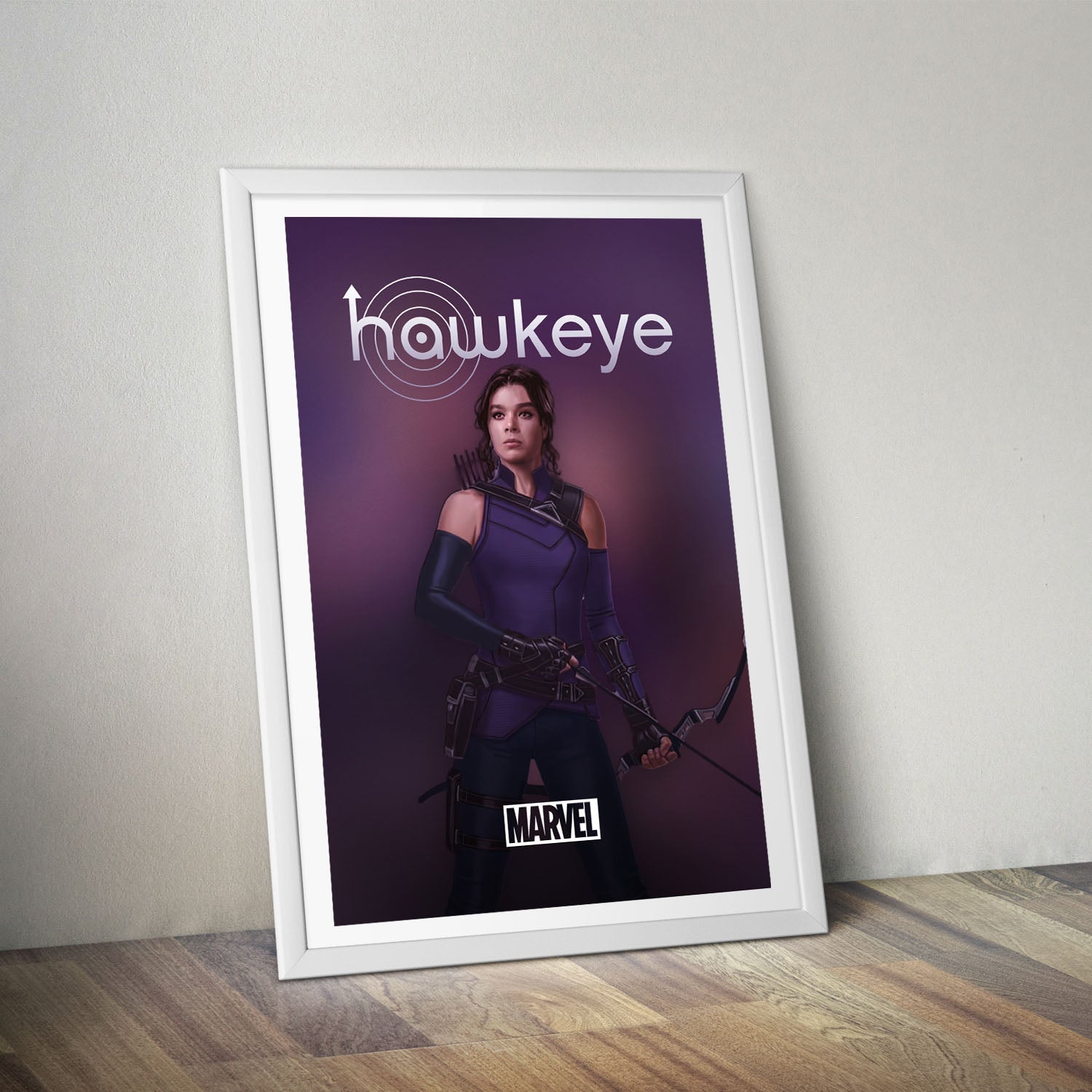 Flex Designs Poster Hawkeye Hailey Minimalist 8 x 10" Home Goods - TV Show 2021 TV Show Poster