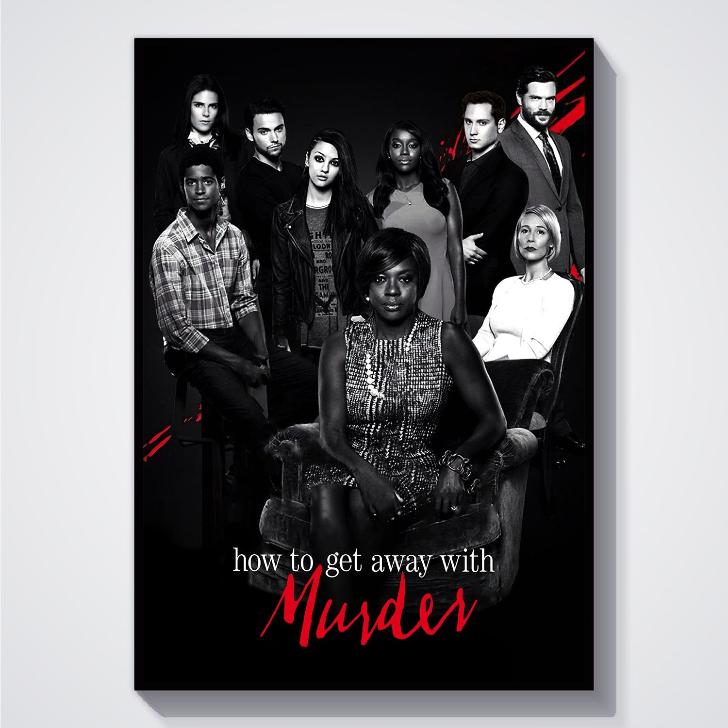 Flex Designs Poster How to Get Away with Murder 5 x 7" Home Goods - TV Show 2014 TV Show Poster