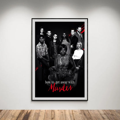 Flex Designs Poster How to Get Away with Murder 5 x 7" Home Goods - TV Show 2014 TV Show Poster