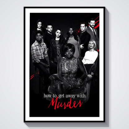 Flex Designs Poster How to Get Away with Murder 8 x 10" Home Goods - TV Show 2014 TV Show Poster