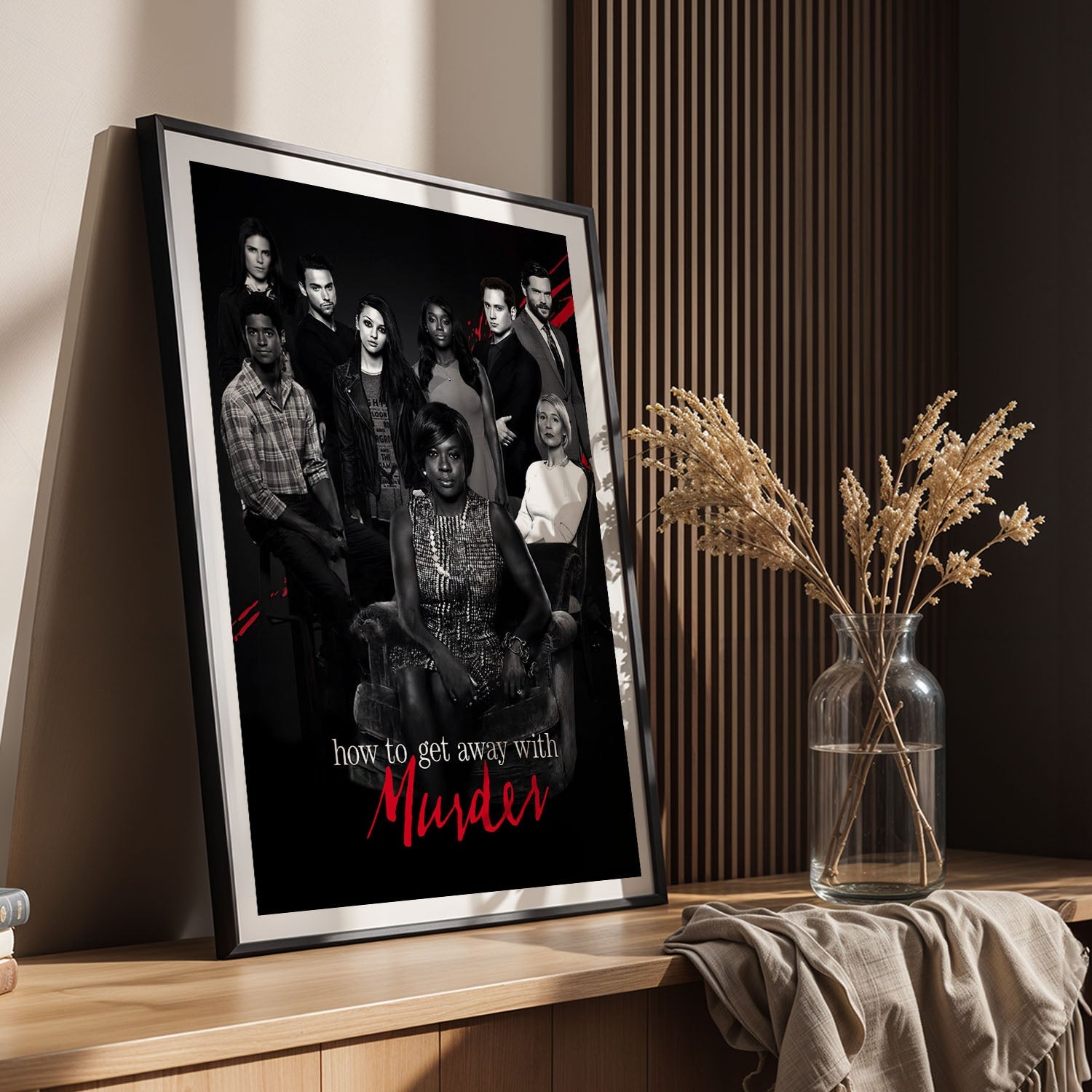 Flex Designs Poster How to Get Away with Murder 8 x 10" Home Goods - TV Show 2014 TV Show Poster