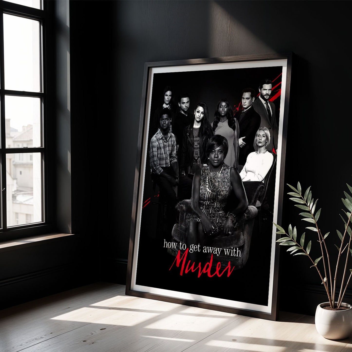 Flex Designs Poster How to Get Away with Murder 8 x 10" Home Goods - TV Show 2014 TV Show Poster
