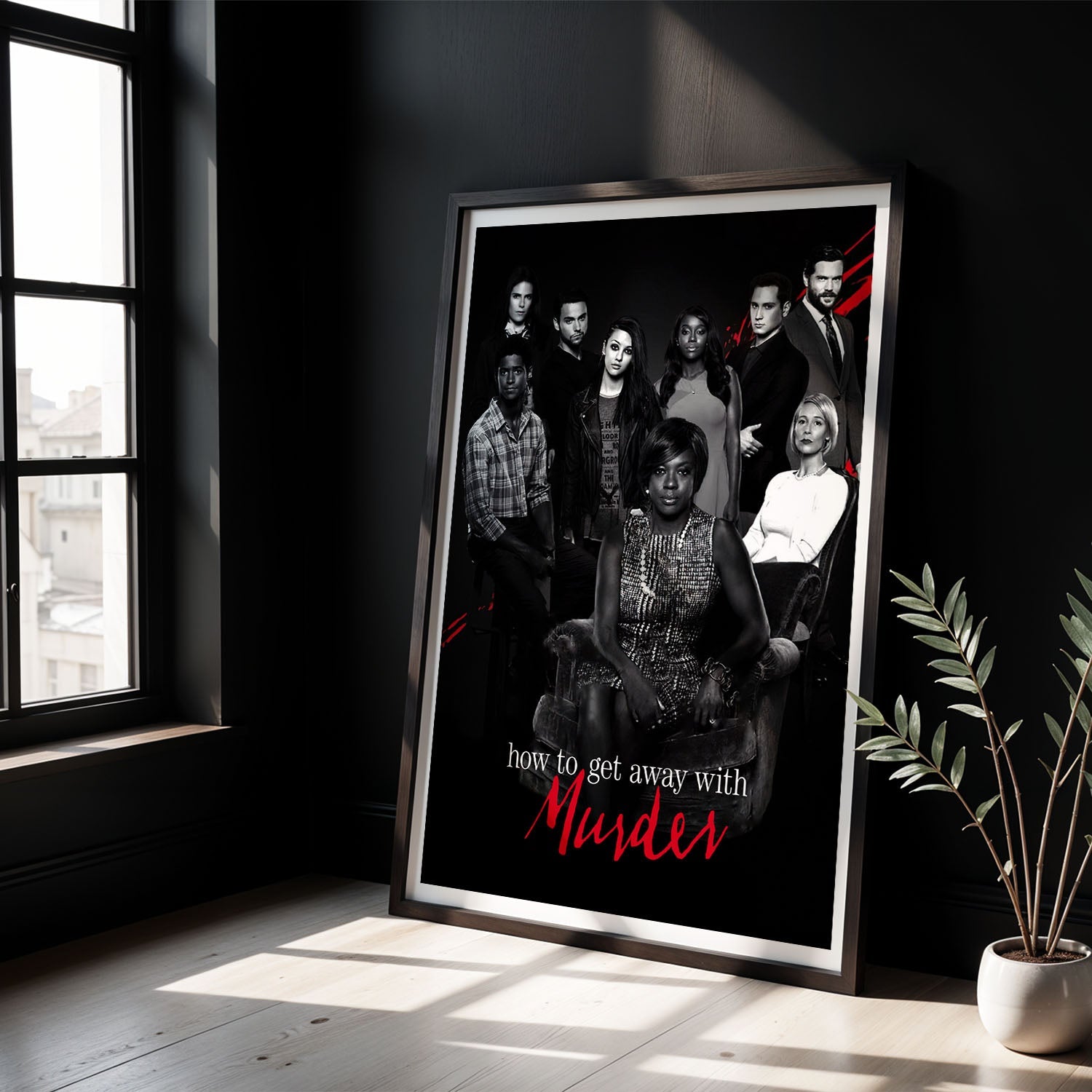 Flex Designs Poster How to Get Away with Murder 8 x 10" Home Goods - TV Show 2014 TV Show Poster