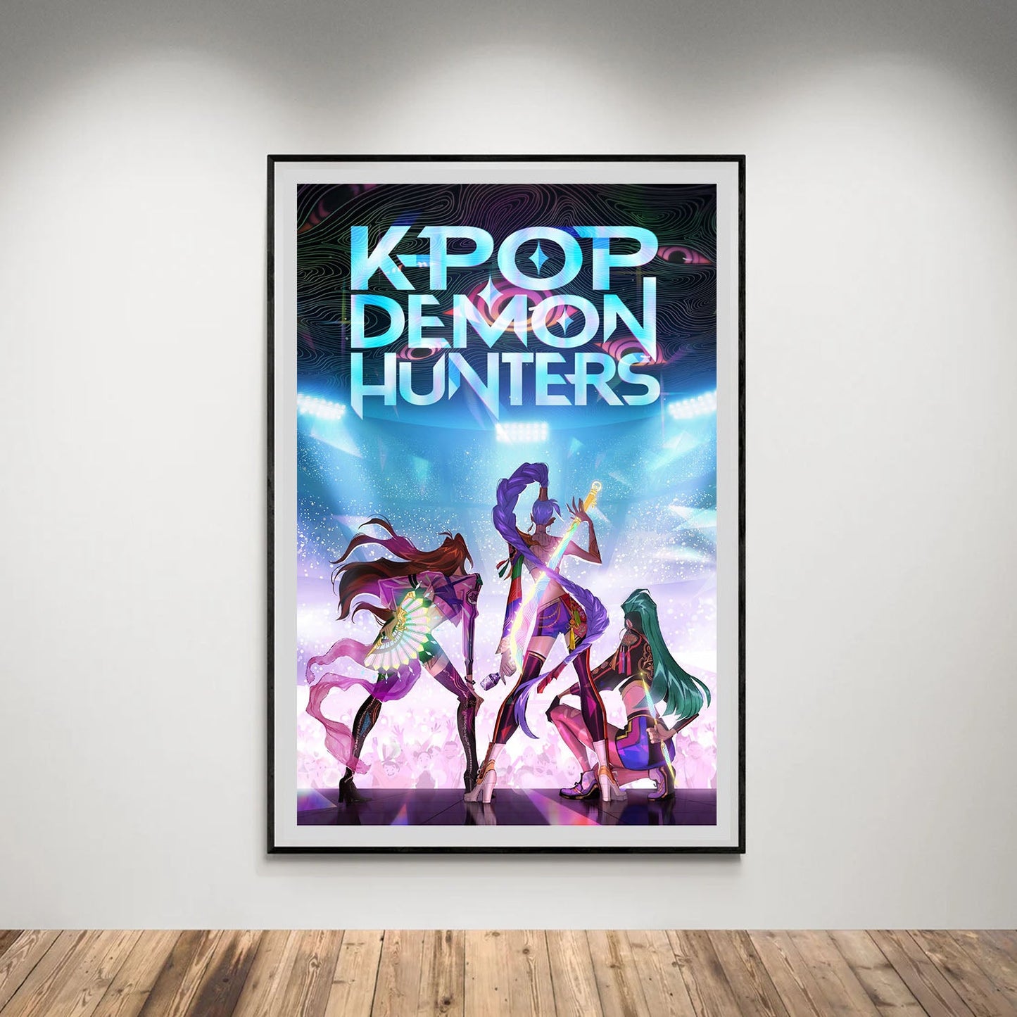 Flex Designs Poster KPop Demon Hunters Backstage 5 x 7" Home Goods - TV Show 2025 TV Show Poster