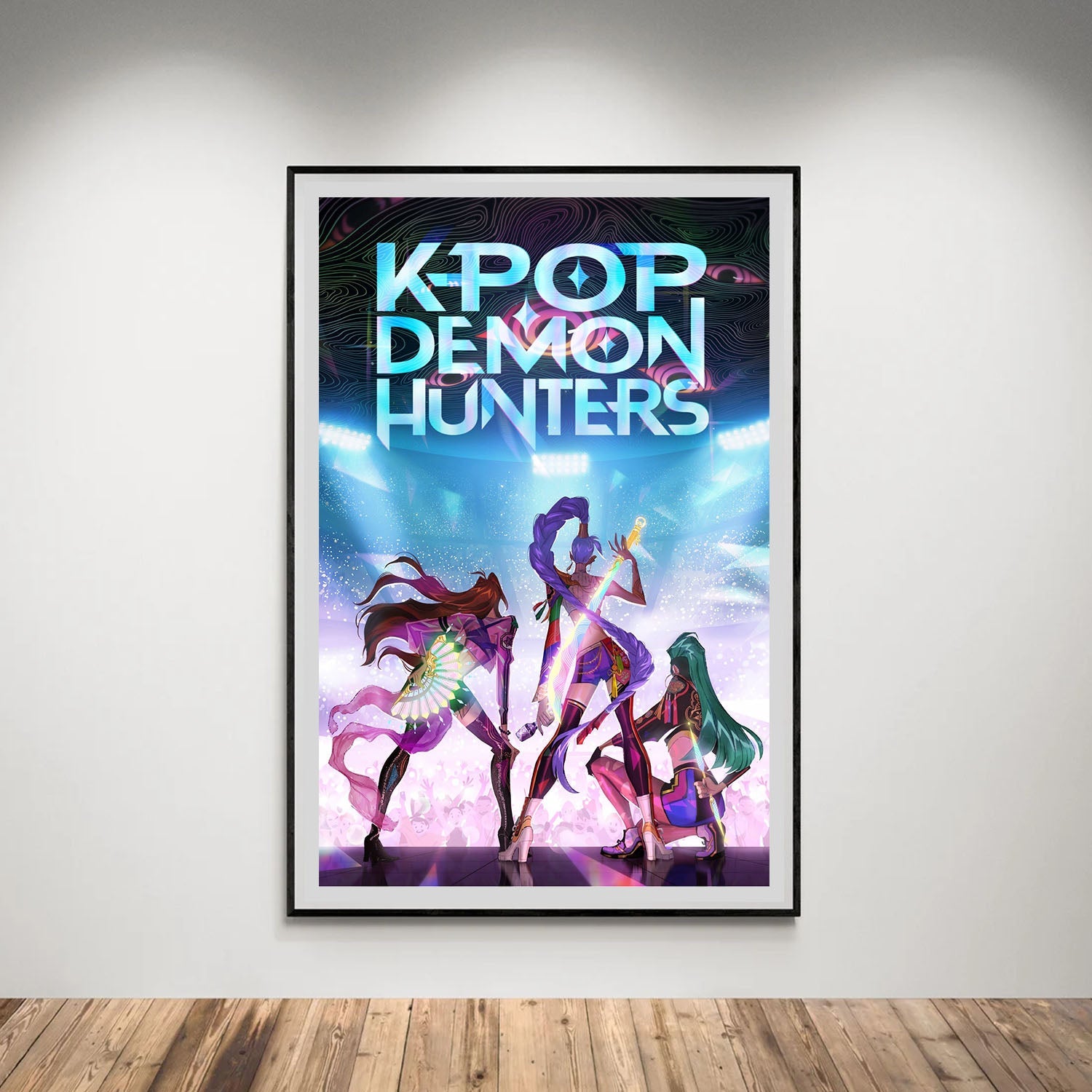 Flex Designs Poster KPop Demon Hunters Backstage 5 x 7" Home Goods - TV Show 2025 TV Show Poster