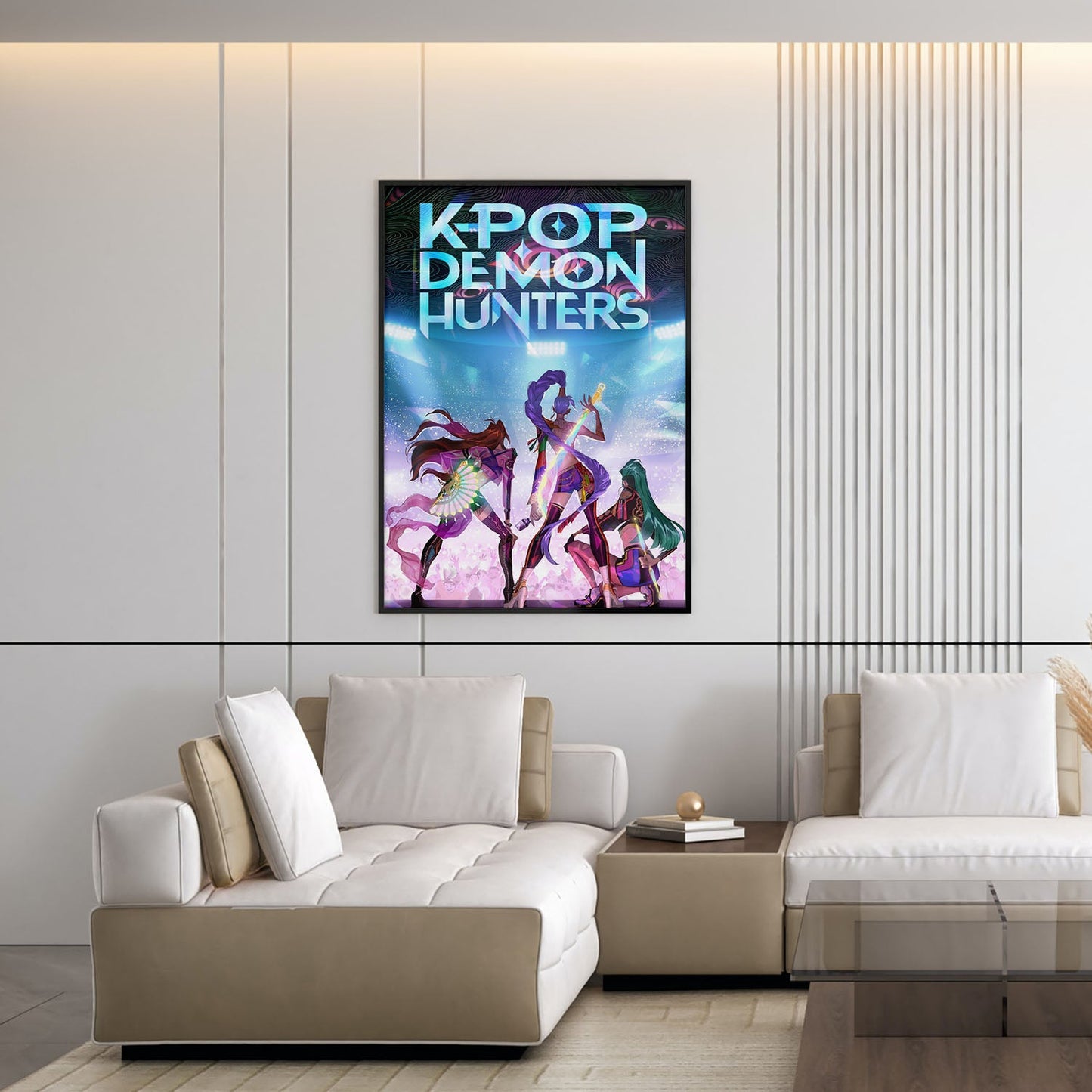 Flex Designs Poster KPop Demon Hunters Backstage 5 x 7" Home Goods - TV Show 2025 TV Show Poster