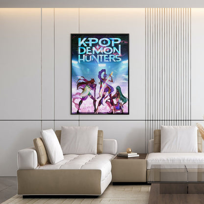 Flex Designs Poster KPop Demon Hunters Backstage 5 x 7" Home Goods - TV Show 2025 TV Show Poster