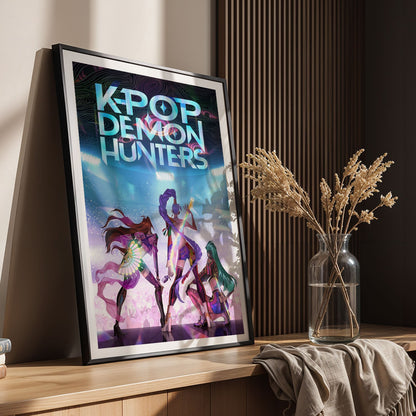 Flex Designs Poster KPop Demon Hunters Backstage 8 x 10" Home Goods - TV Show 2025 TV Show Poster