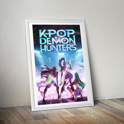 Flex Designs Poster KPop Demon Hunters Backstage 8 x 10" Home Goods - TV Show 2025 TV Show Poster