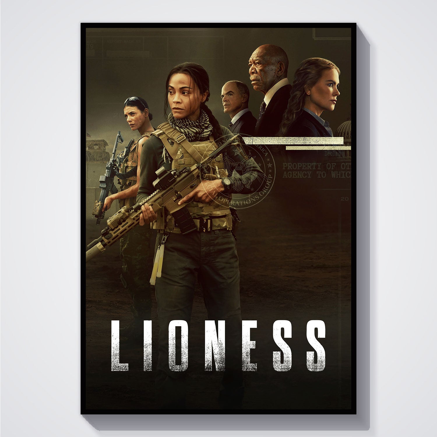 Flex Designs Poster Lioness 5 x 7" Home Goods - TV Show 2025 TV Show Poster