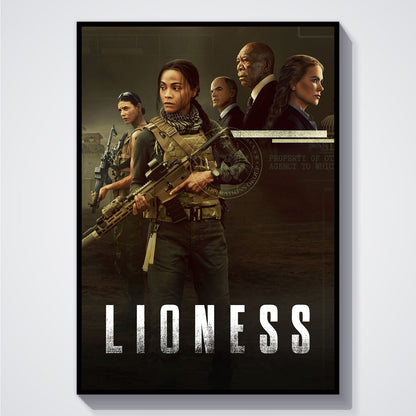 Flex Designs Poster Lioness 5 x 7" Home Goods - TV Show 2025 TV Show Poster
