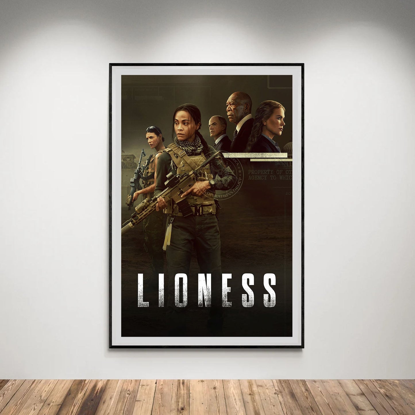 Flex Designs Poster Lioness 5 x 7" Home Goods - TV Show 2025 TV Show Poster