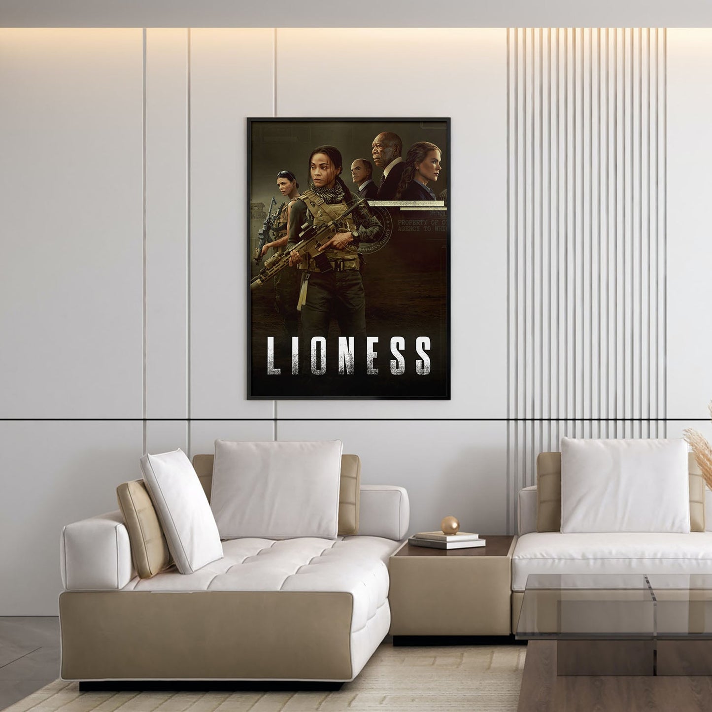 Flex Designs Poster Lioness 5 x 7" Home Goods - TV Show 2025 TV Show Poster