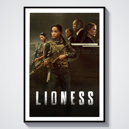 Flex Designs Poster Lioness 8 x 10" Home Goods - TV Show 2025 TV Show Poster