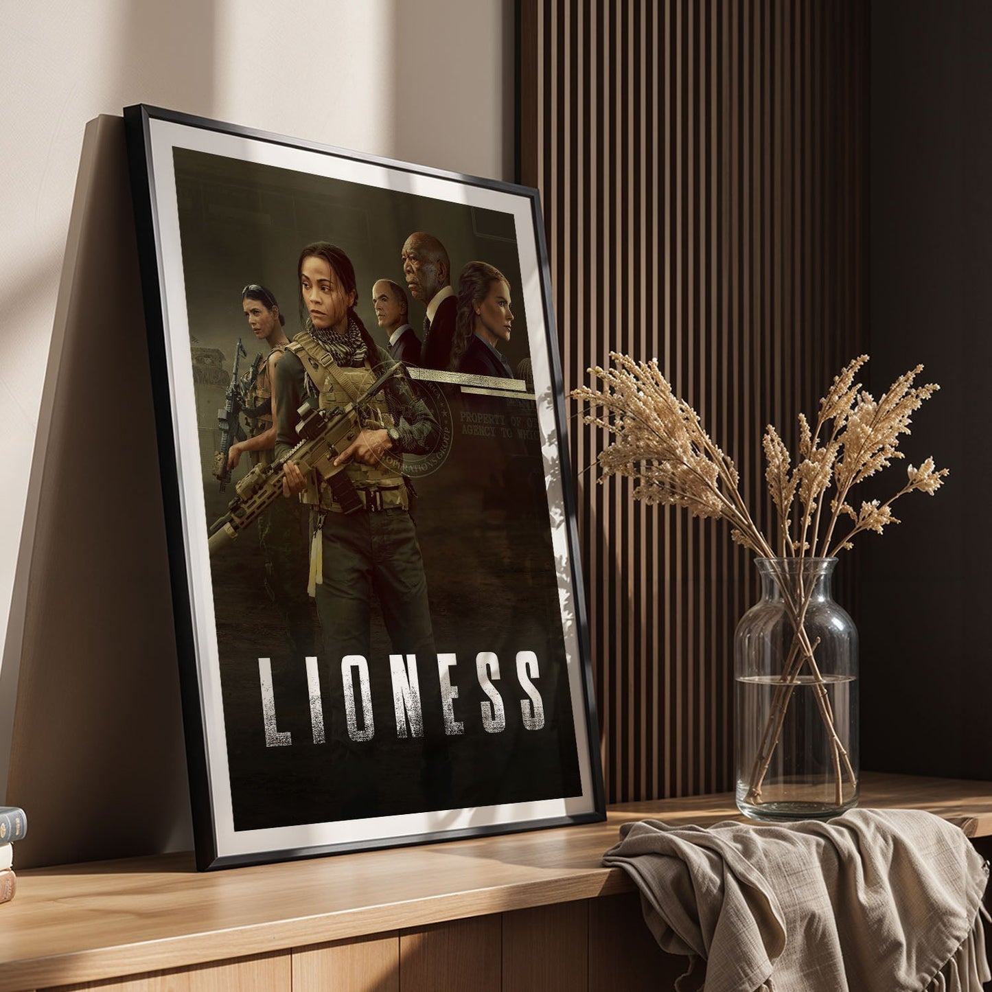 Flex Designs Poster Lioness 8 x 10" Home Goods - TV Show 2025 TV Show Poster