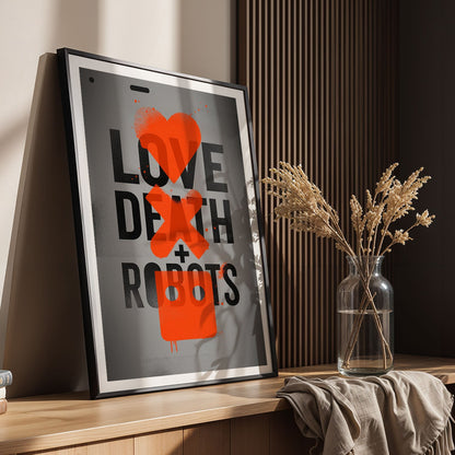Flex Designs Poster Love, Death & Robots Alternate 8 x 10" Home Goods - TV Show 2019 TV Show Poster
