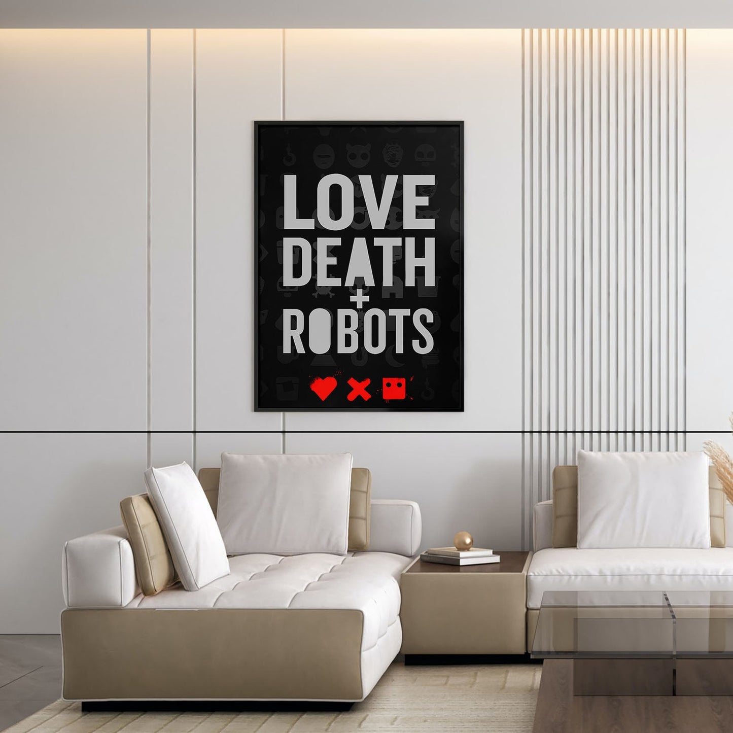 Flex Designs Poster Love, Death & Robots 5 x 7" Home Goods - TV Show 2019 TV Show Poster