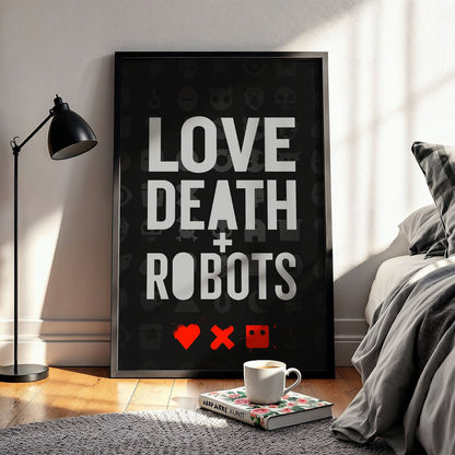 Flex Designs Poster Love, Death & Robots 5 x 7" Home Goods - TV Show 2019 TV Show Poster